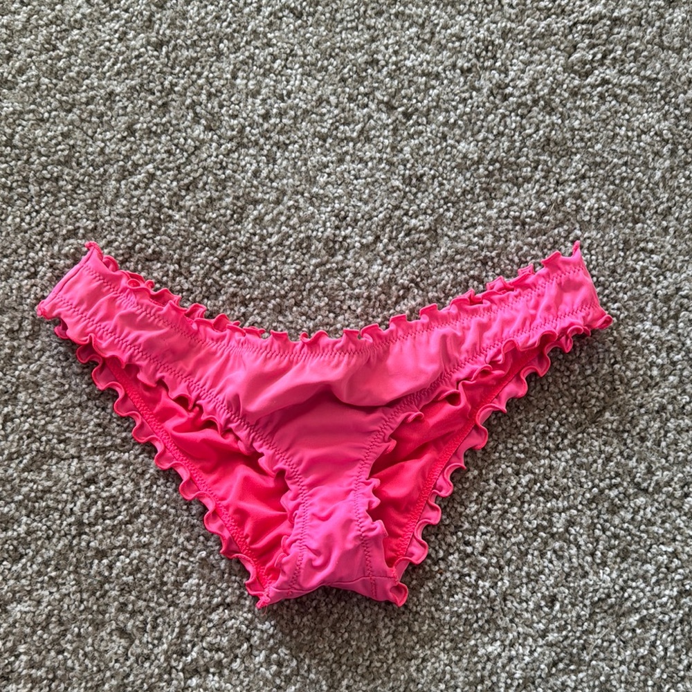 Kids Pink Ruffled Bottoms